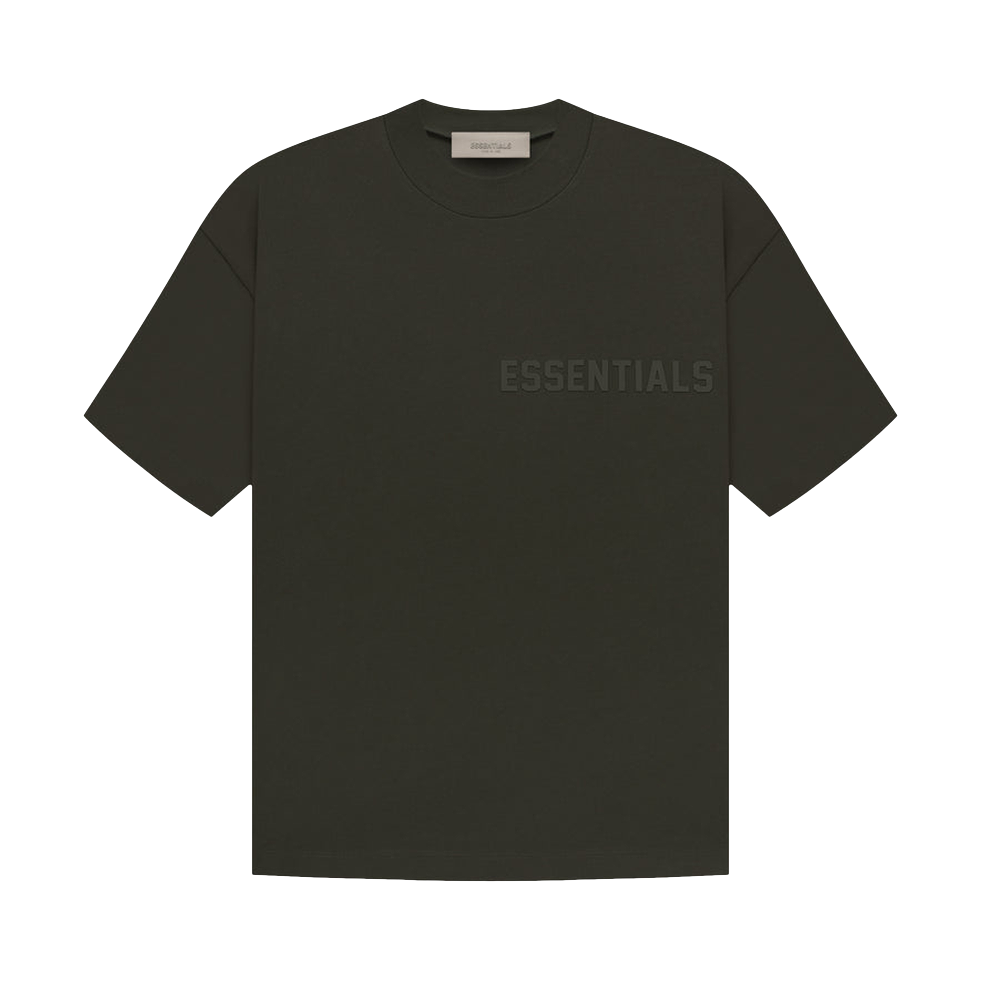 Pre-owned Essentials Fear Of God  Short-sleeve Tee 'off Black'