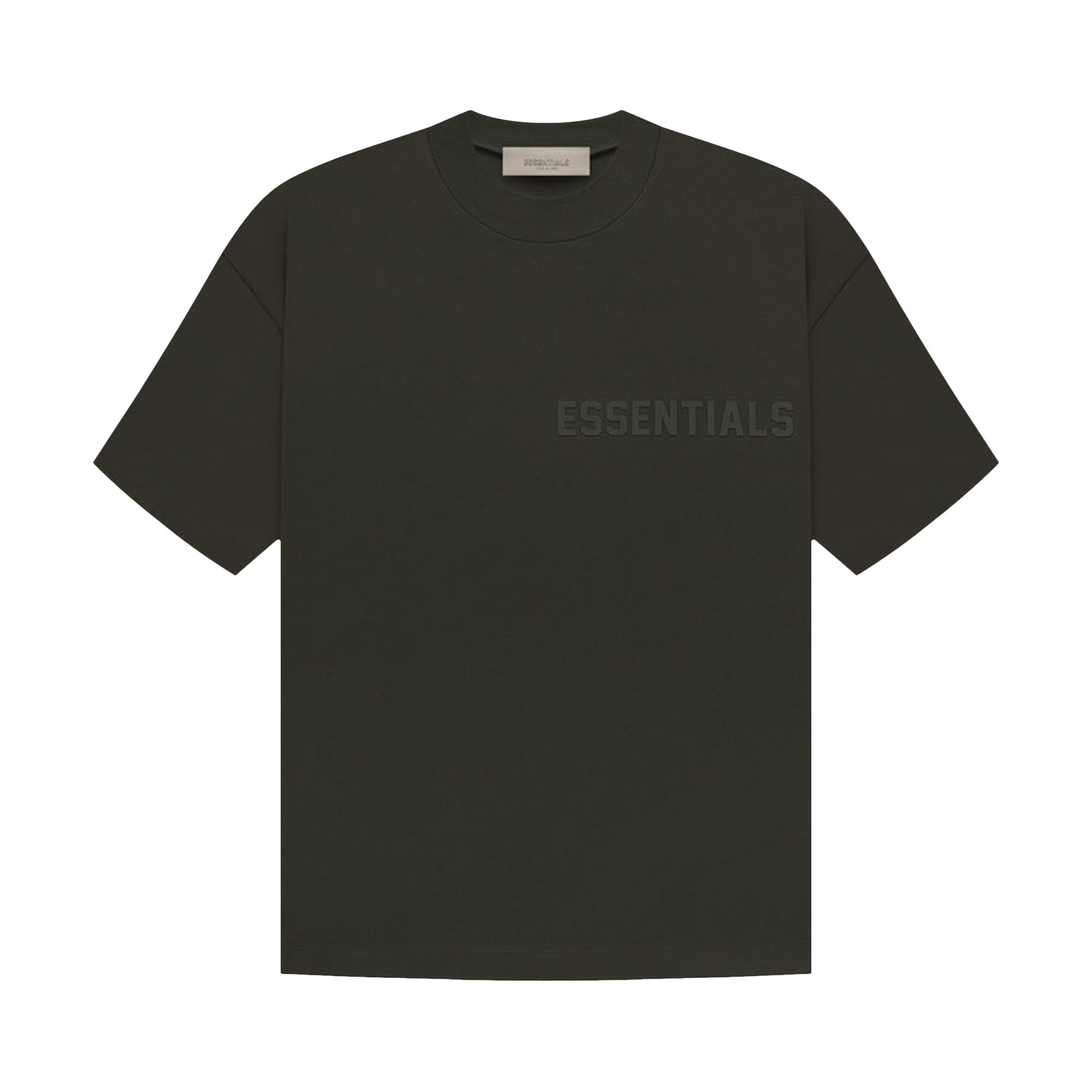 Pre-owned Essentials Fear Of God  Short-sleeve Tee 'off Black'