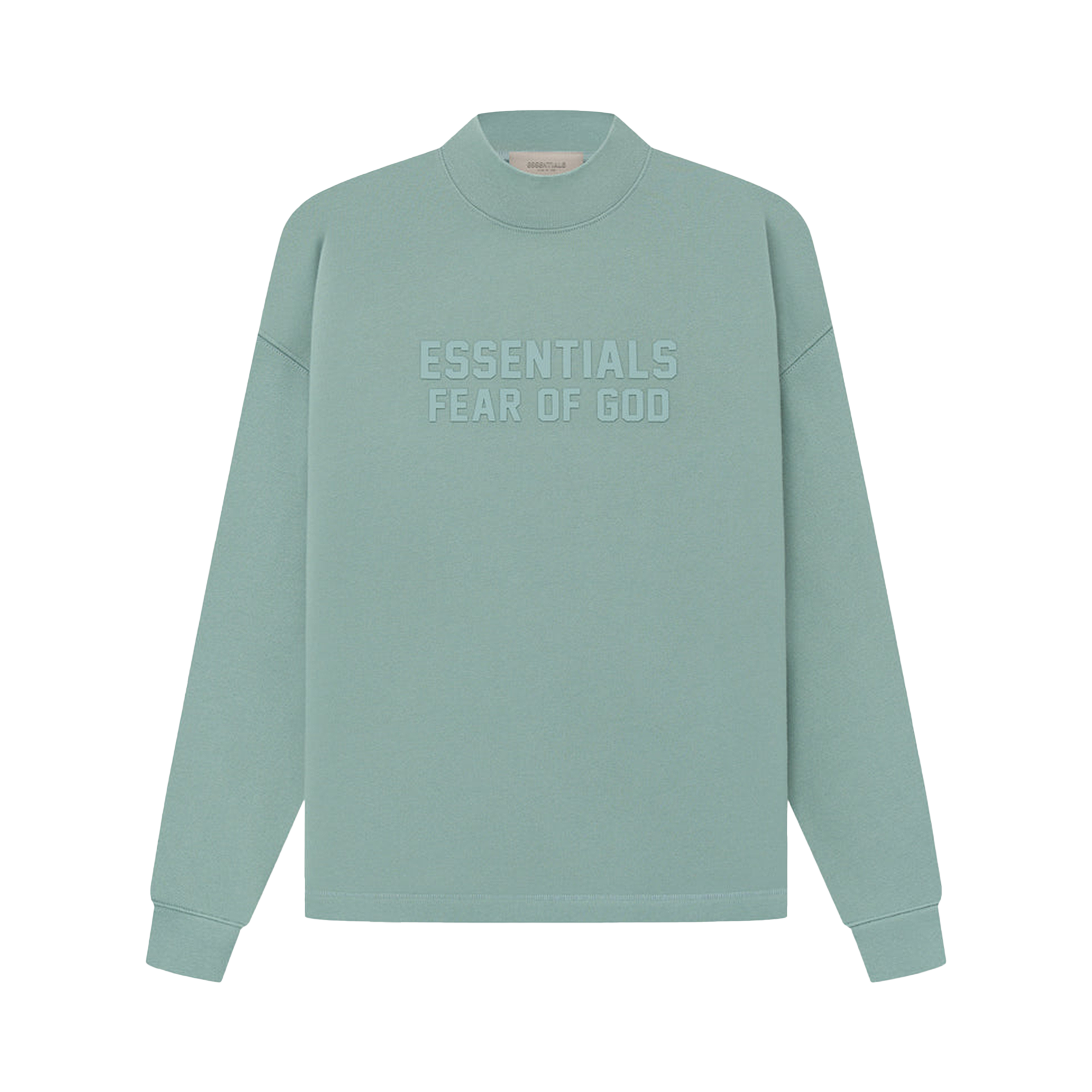 Pre-owned Essentials Fear Of God  Relaxed Crewneck 'sycamore' In Green