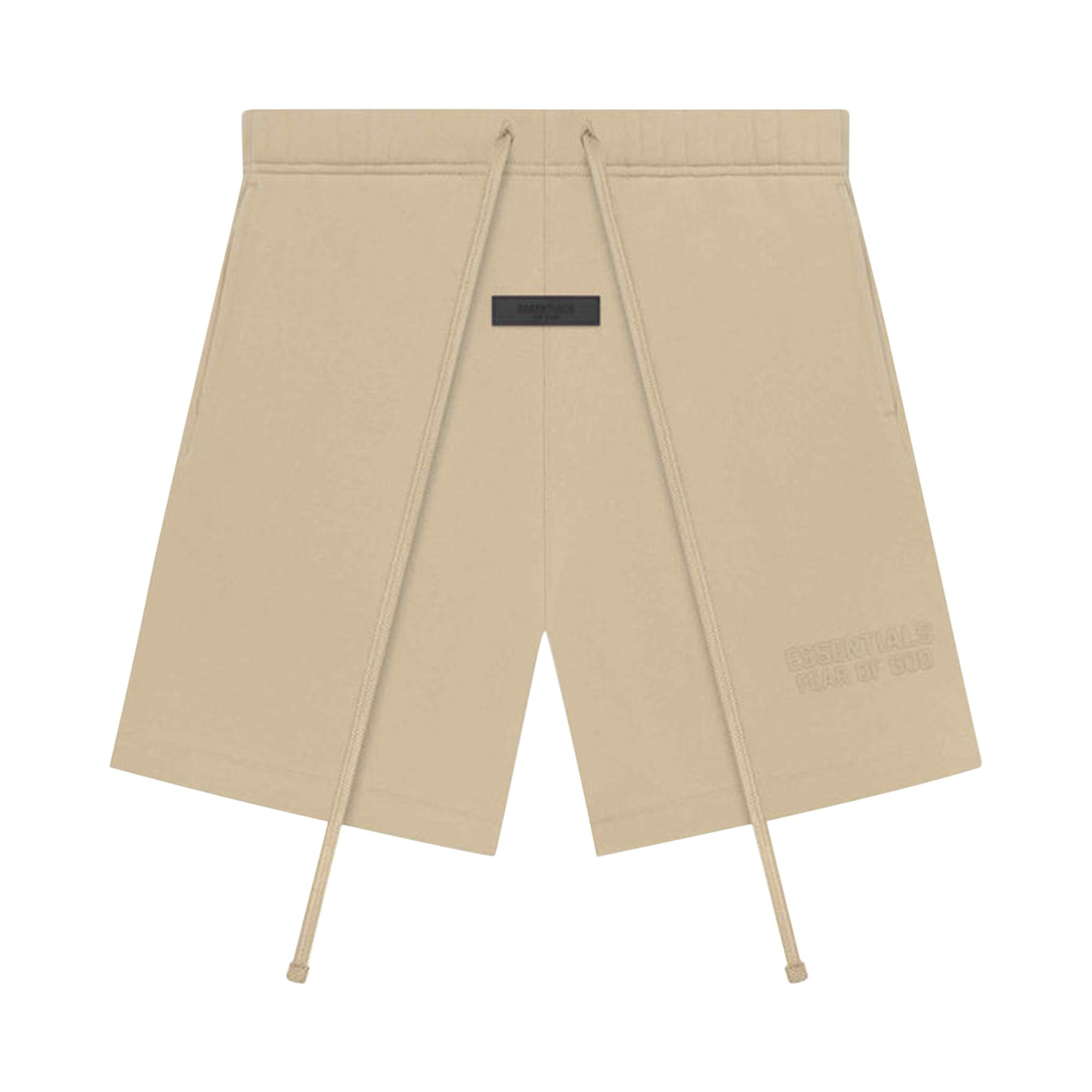 Pre-owned Essentials Fear Of God Sweatshort 'sand' In Tan