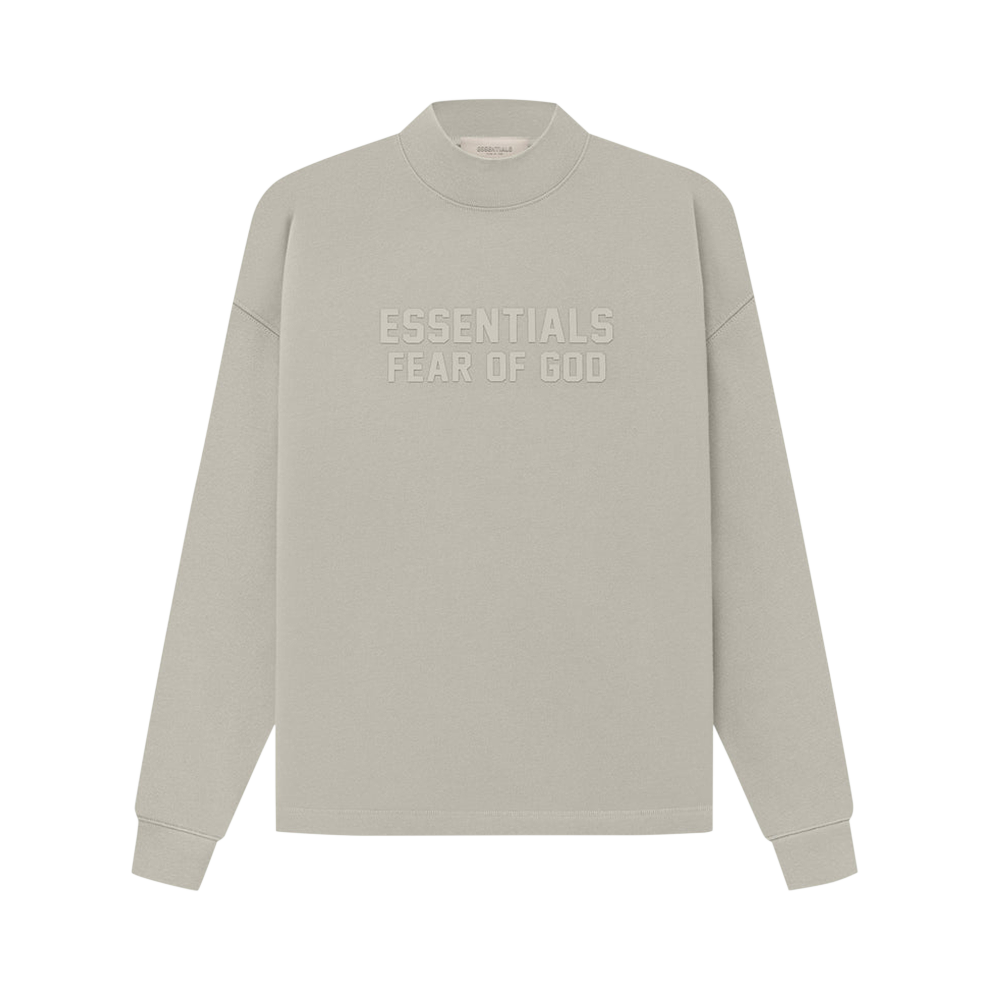 Pre-owned Essentials Fear Of God  Relaxed Crewneck 'seal' In Grey
