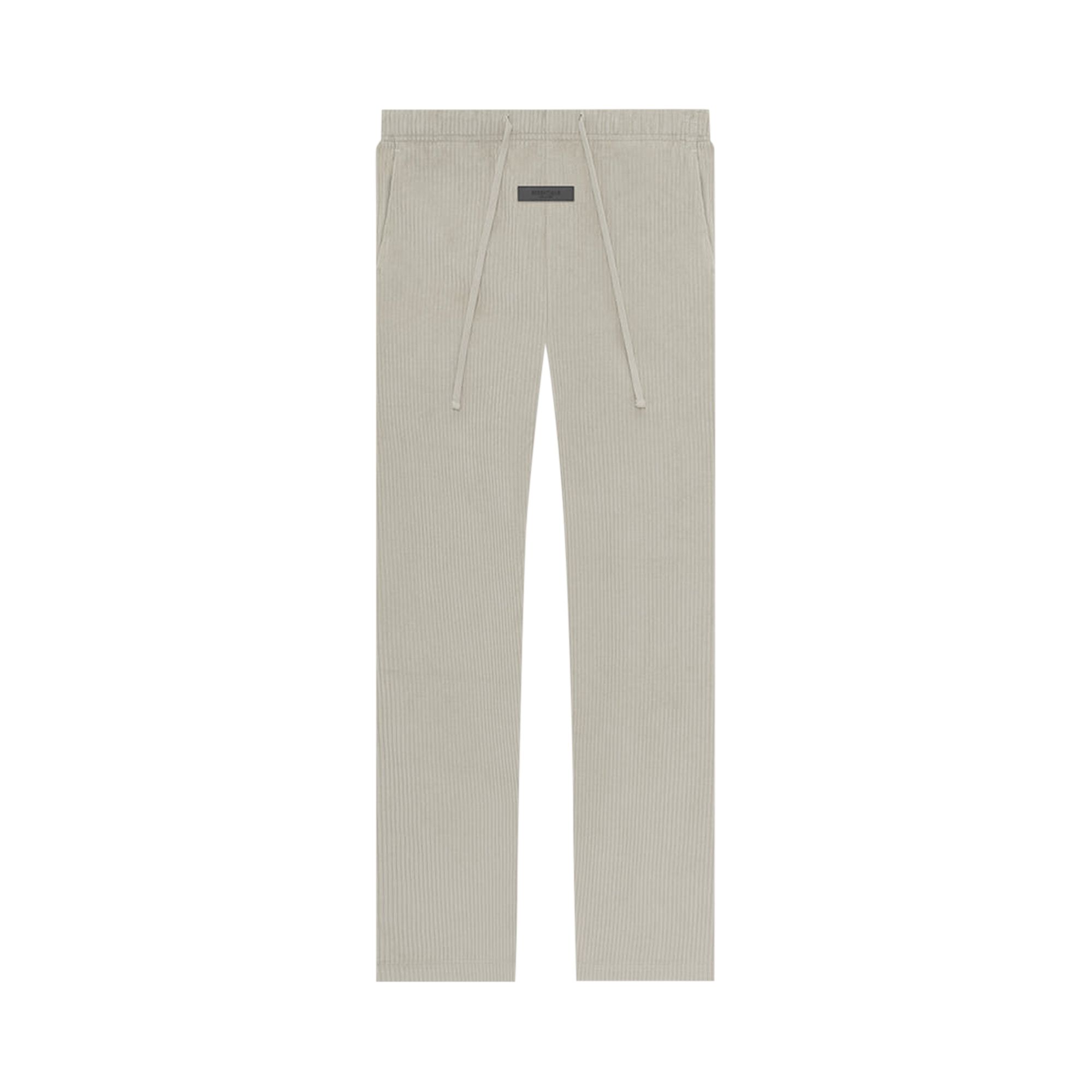 Pre-owned Essentials Fear Of God  Relaxed Corduroy Pants 'seal' In Grey