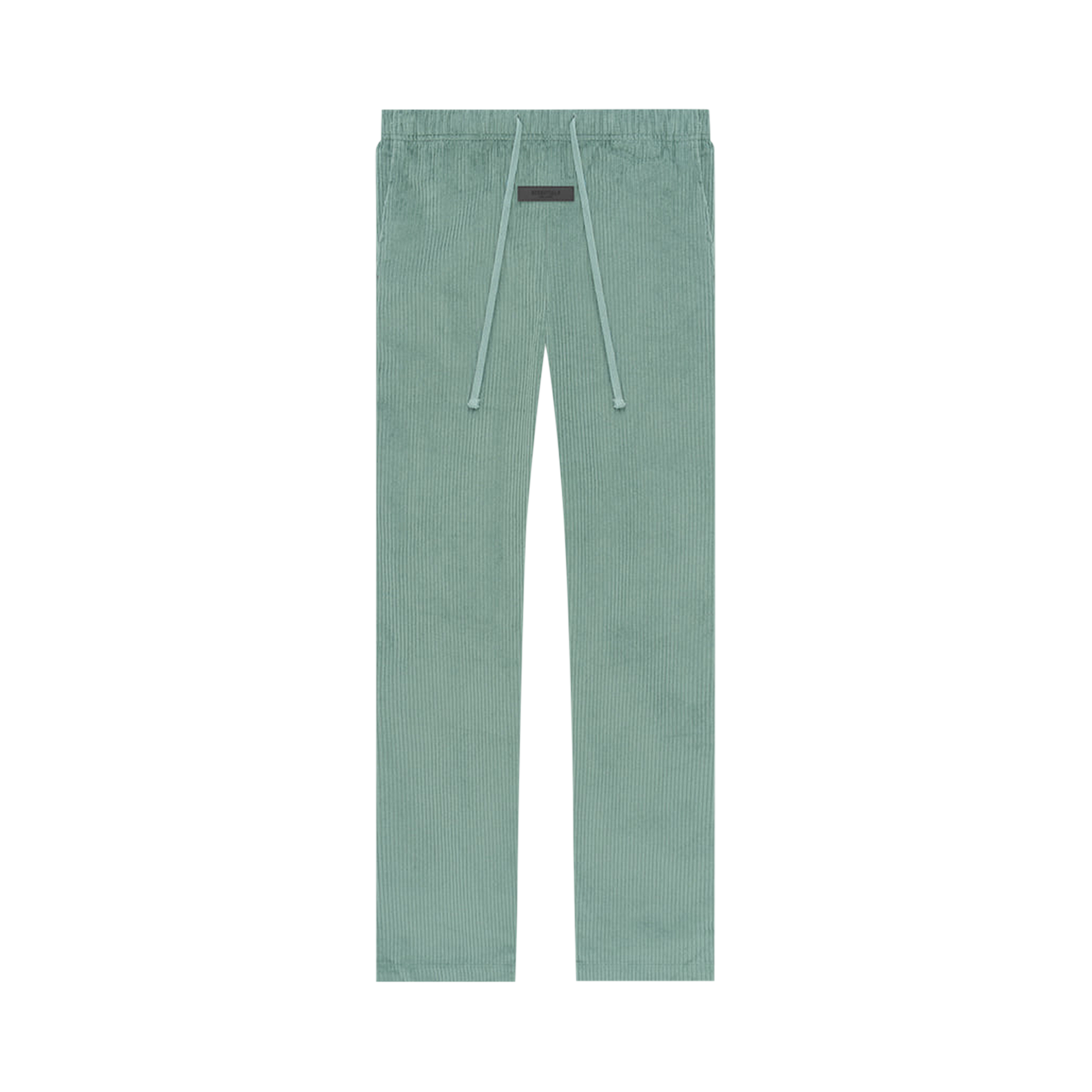 Pre-owned Essentials Fear Of God  Relaxed Corduroy Pants 'sycamore' In Green