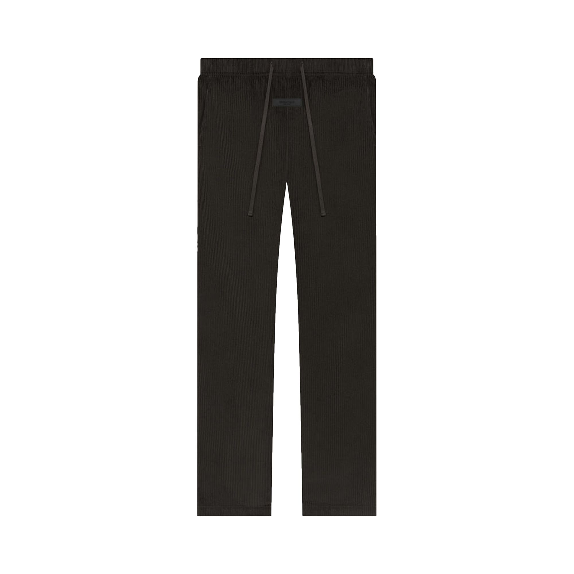 Pre-owned Essentials Fear Of God Relaxed Corduroy Pants 'off Black'