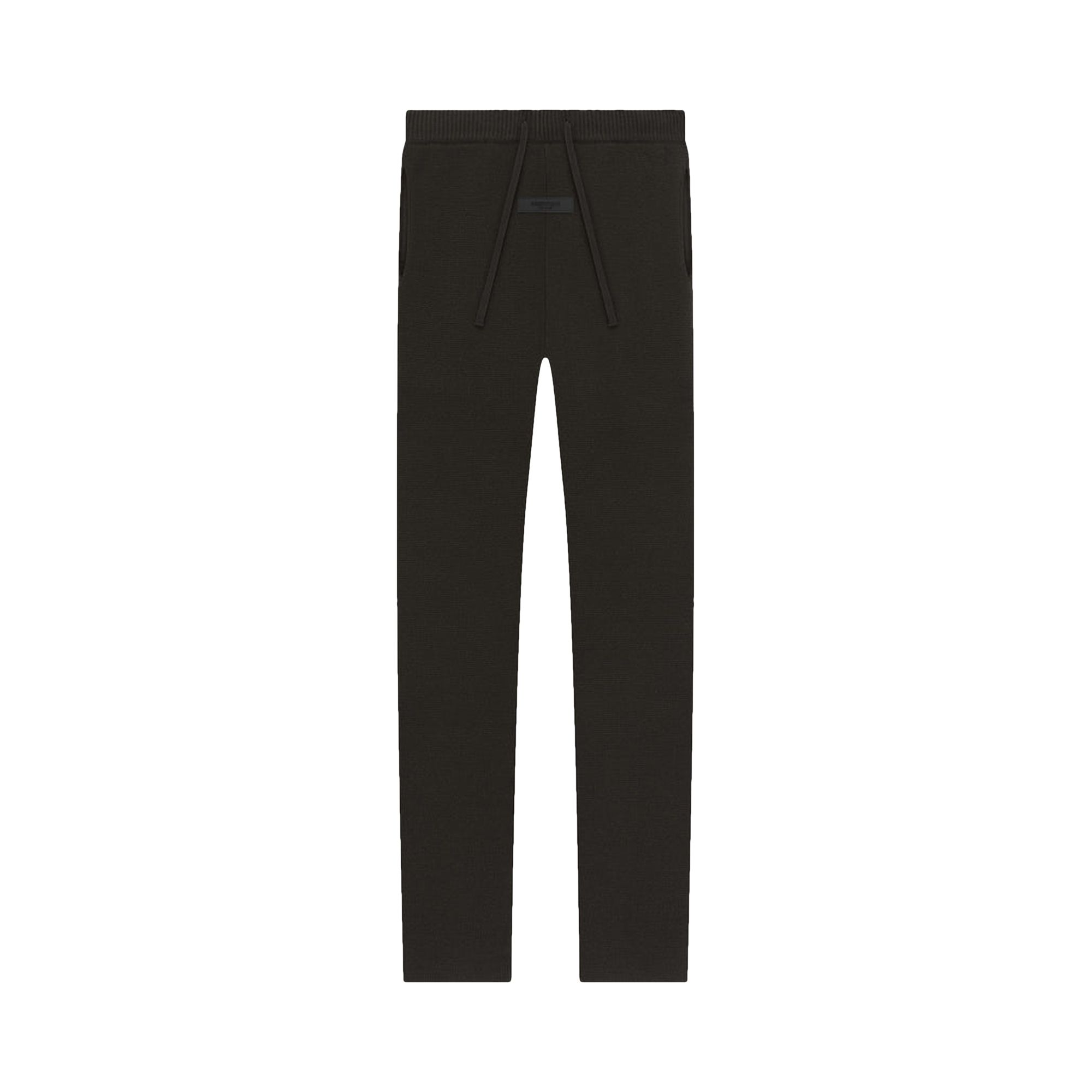 Pre-owned Essentials Fear Of God Knit Lounge Pant 'off Black' | Women's Size Xs