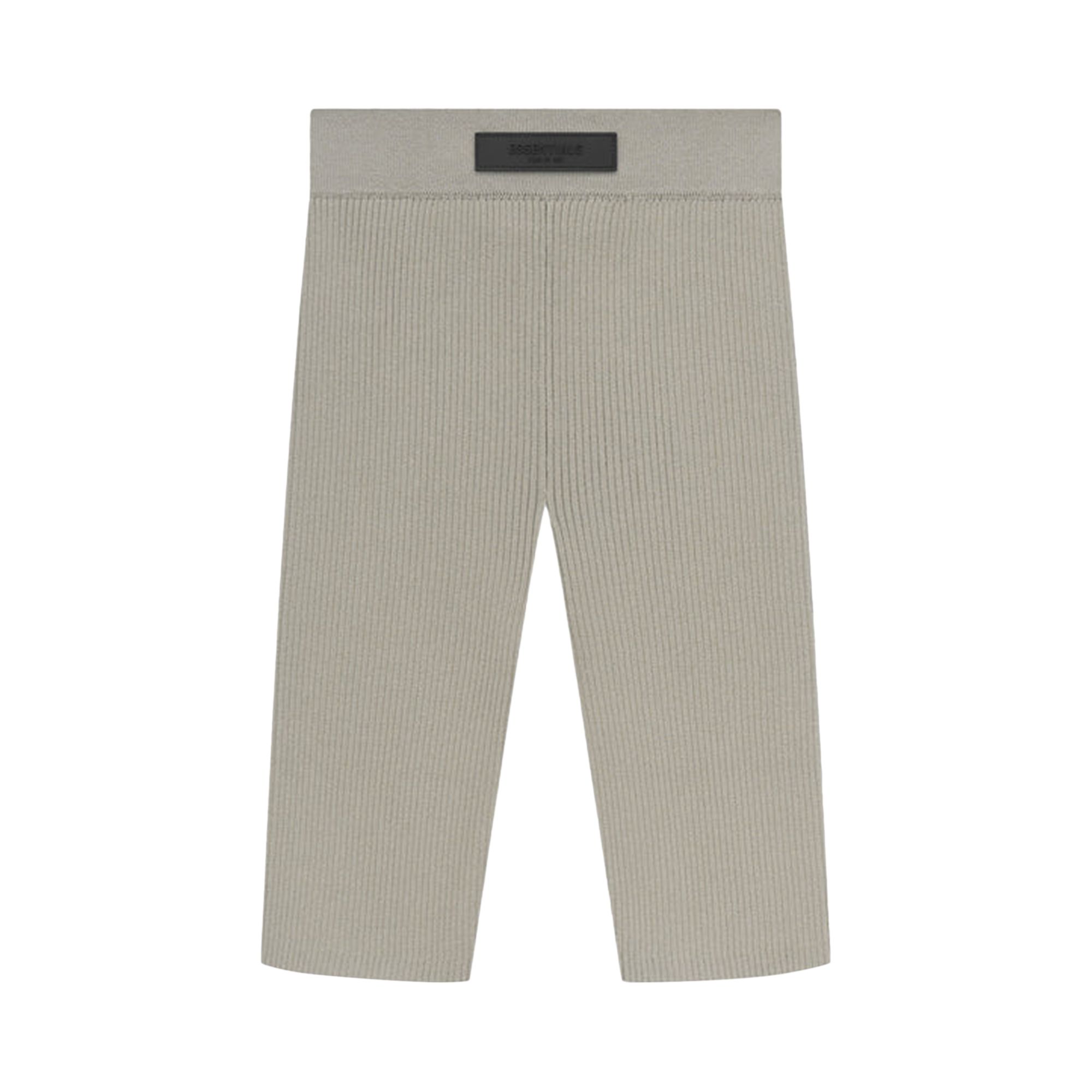 Pre-owned Essentials Fear Of God Knit Rib Sport Short 'seal' | Grey | Women's Size L