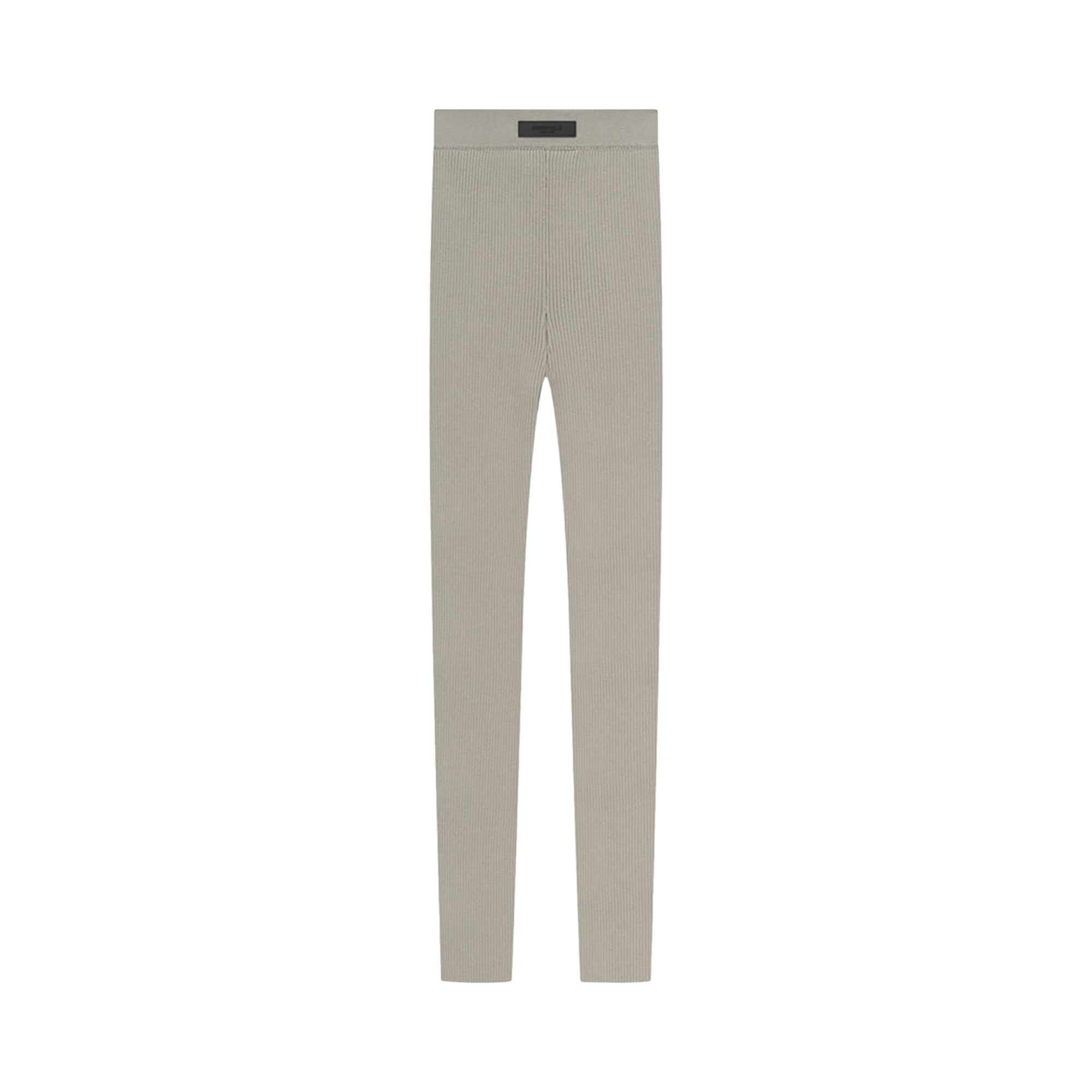 Pre-owned Essentials Fear Of God  Knit Rib Sport Pant 'seal' In Grey