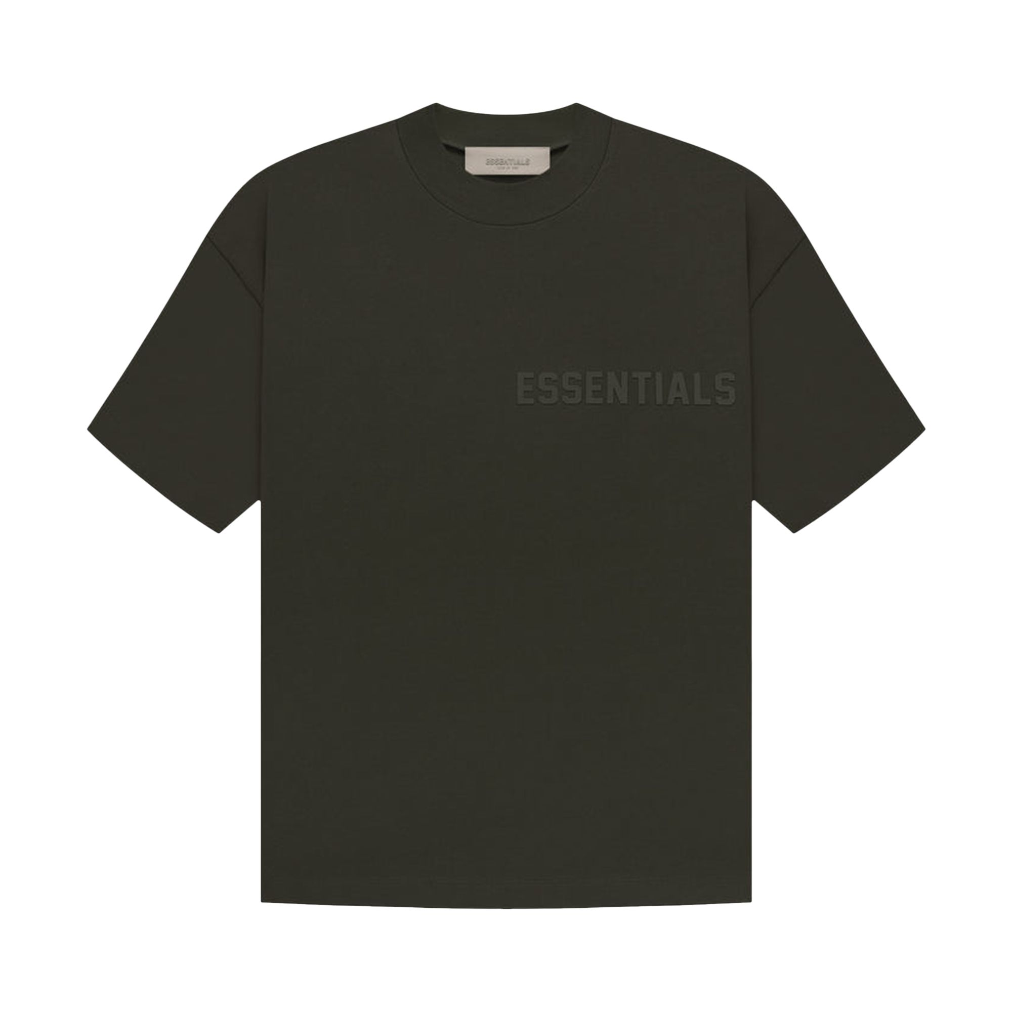 Pre-owned Essentials Fear Of God  Short-sleeve Tee 'off Black'