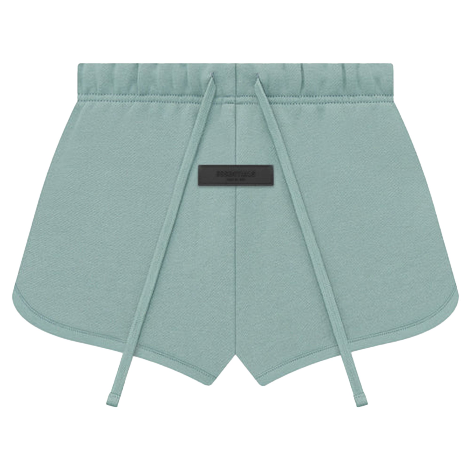Pre-owned Essentials Fear Of God Beach Short 'sycamore' In Green