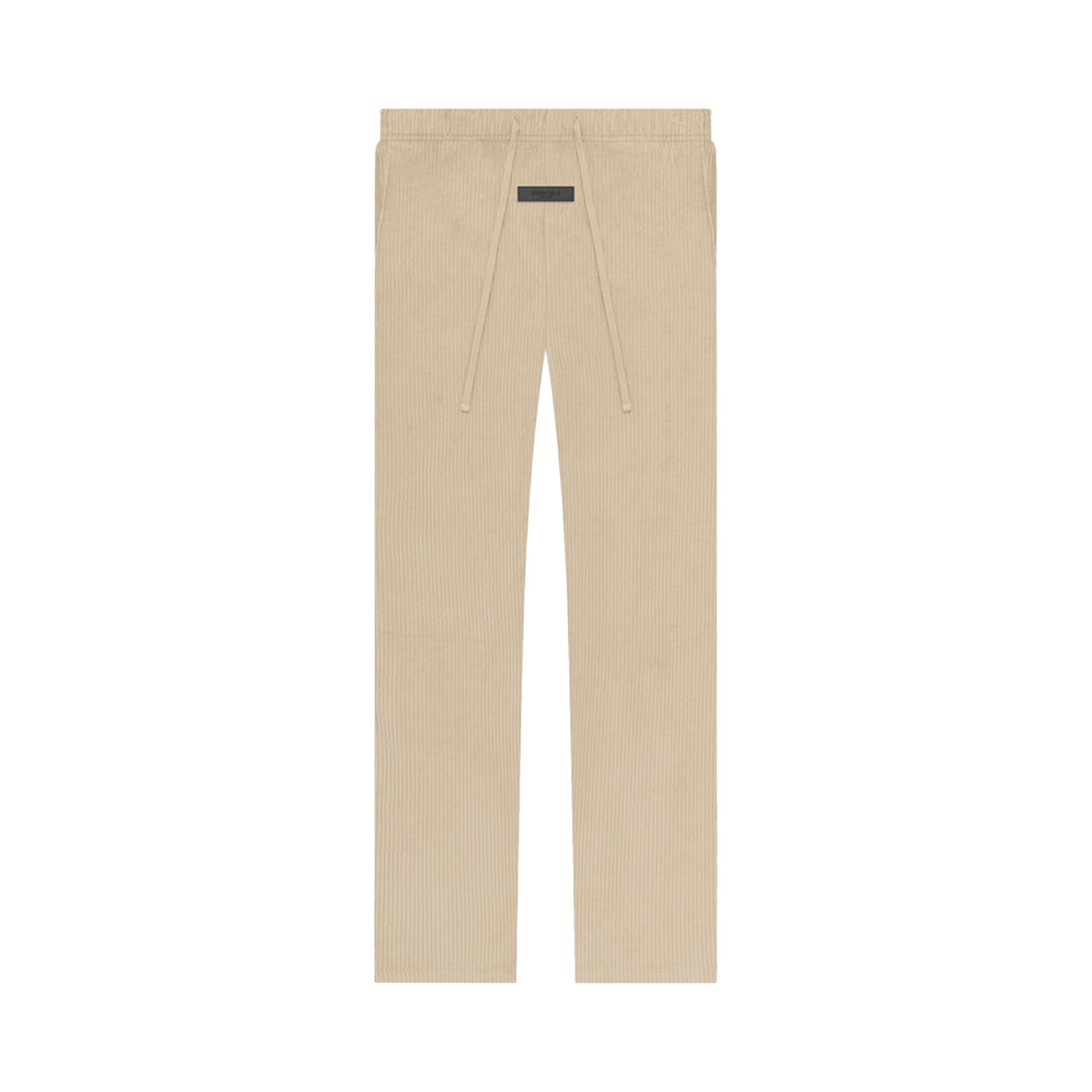 Pre-owned Essentials Fear Of God Relaxed Corduroy Pants 'sand' In Tan