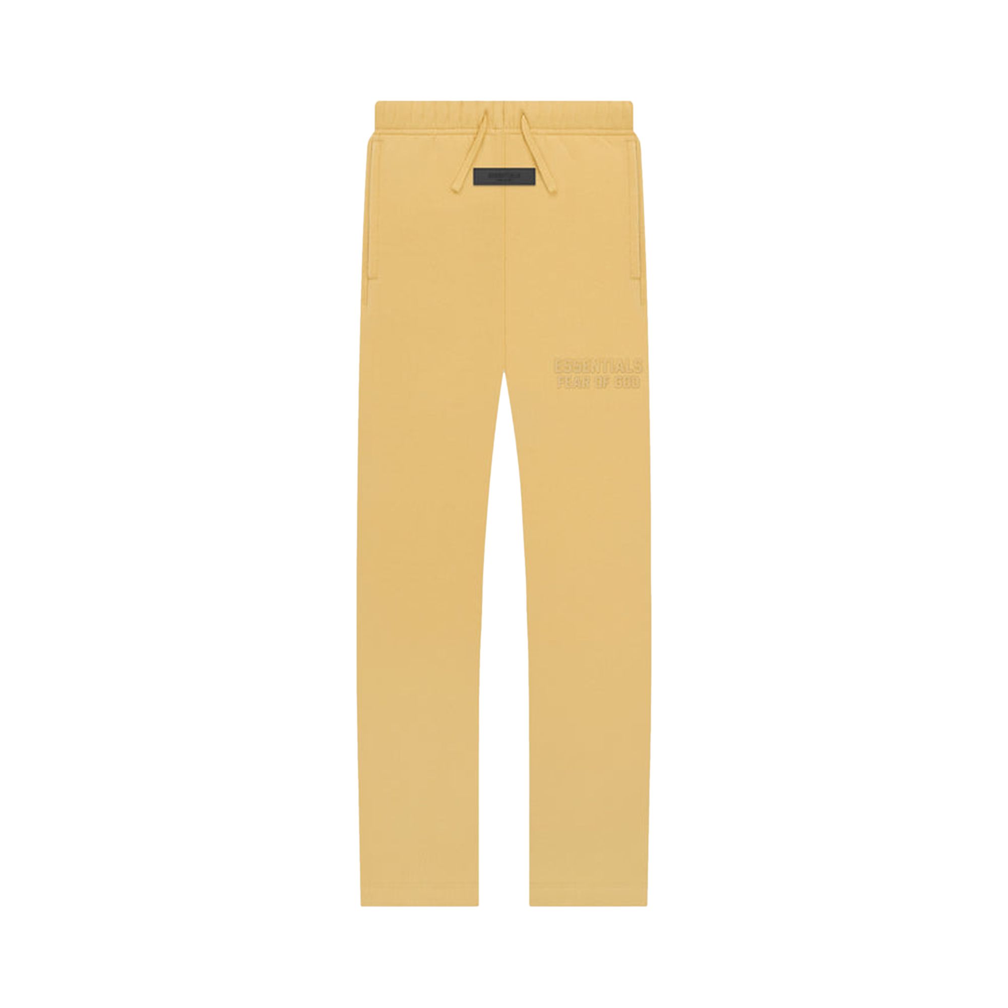 Fear of God Essentials Kids Relaxed Sweatpant 'Light Tuscan' | Yellow | Kid's Size -6.5