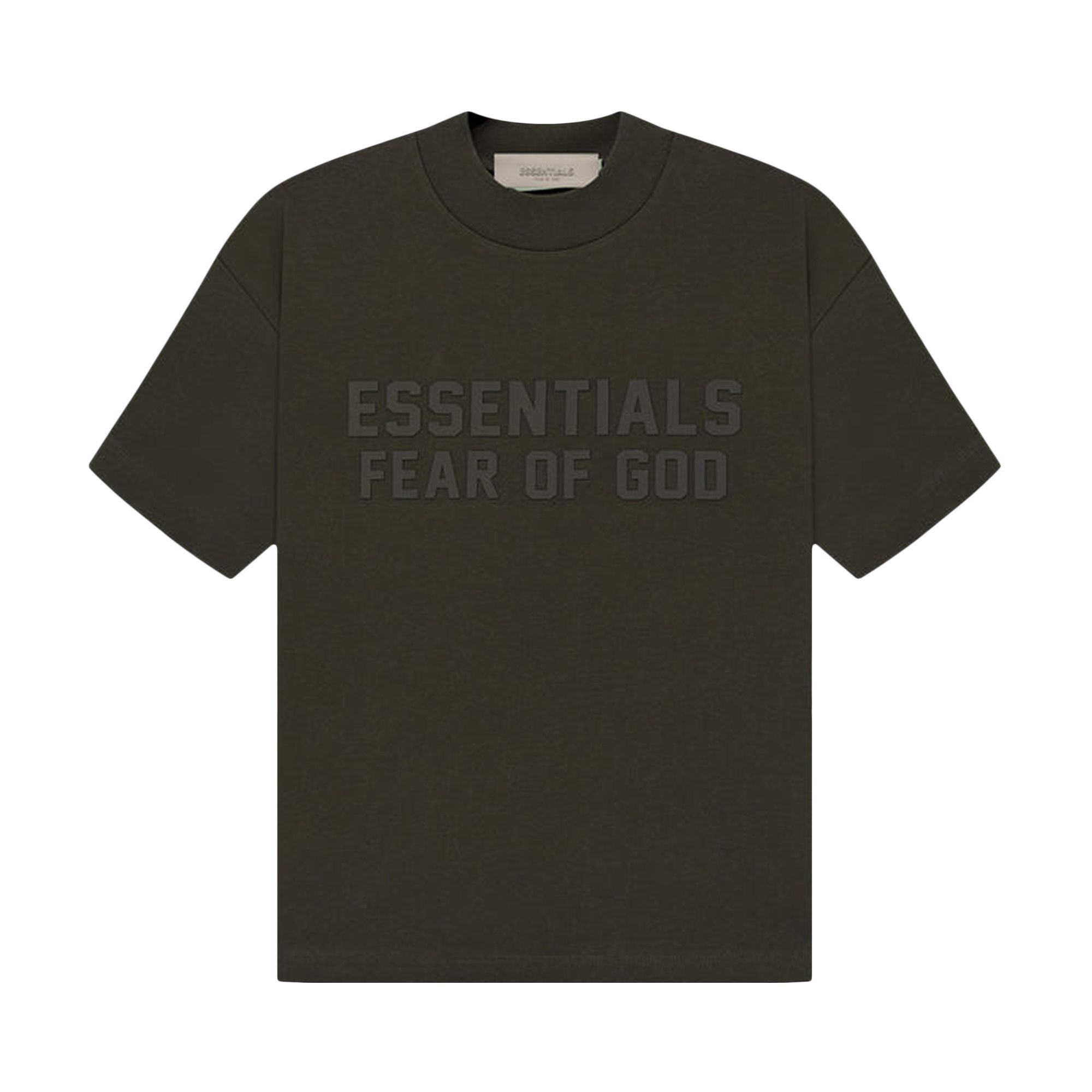Fear of God Essentials Kids Short-Sleeve Tee 'Off Black' | Kid's Size -6.5