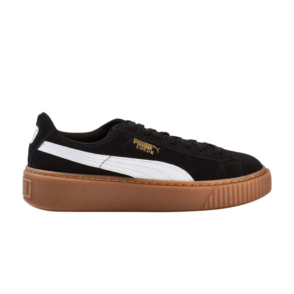 Puma Suede Platform Jr 'Snake - Black Gum' | Kid's Size 7