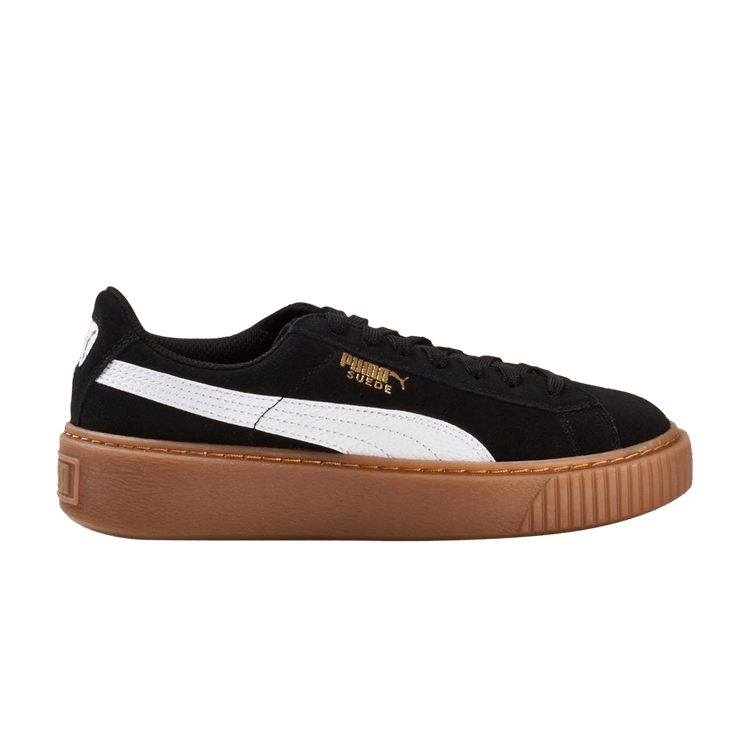 Buy Suede Platform Jr Snake Black Gum 363906 02 GOAT AU