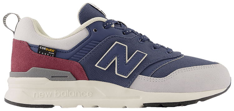 New Balance 997H Big Kid Wide Vintage Indigo Burgundy