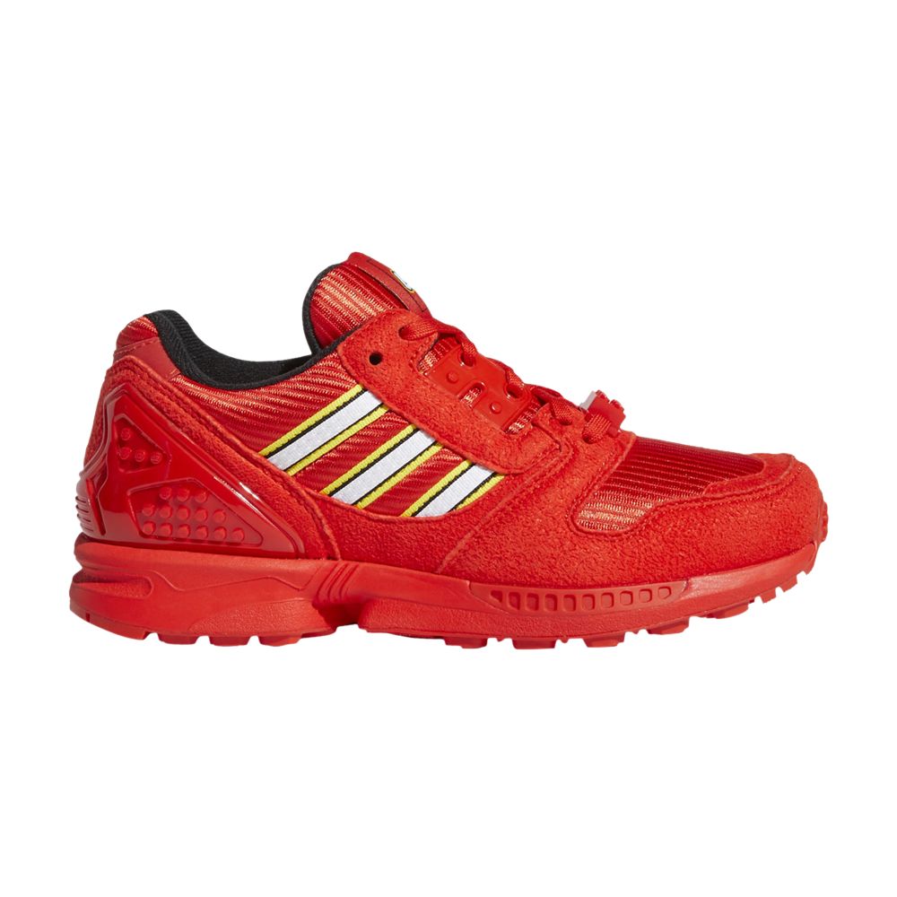 adidas LEGO x ZX 8000 J 'Color Pack - Active Red' | Kid's Size 4.5