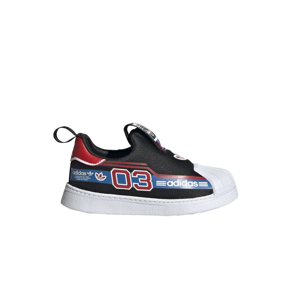 adidas Superstar 360 I 'Toy Race Car' | Black | Infant Size 8
