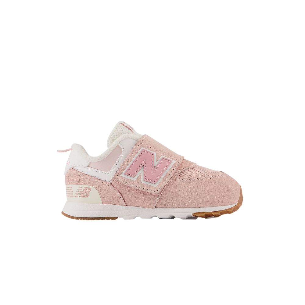New Balance 574 New-B Hook & Loop Toddler Wide 'NB Athletics - Crystal Pink' | Infant Size 8