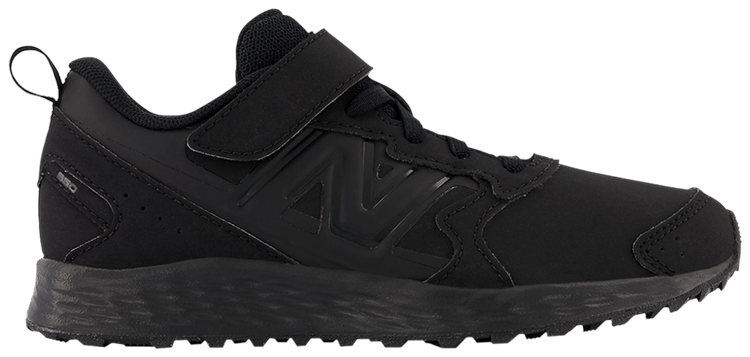 New Balance Fresh Foam 650v1 Bungee Lace Top Strap Big Kid Triple Black