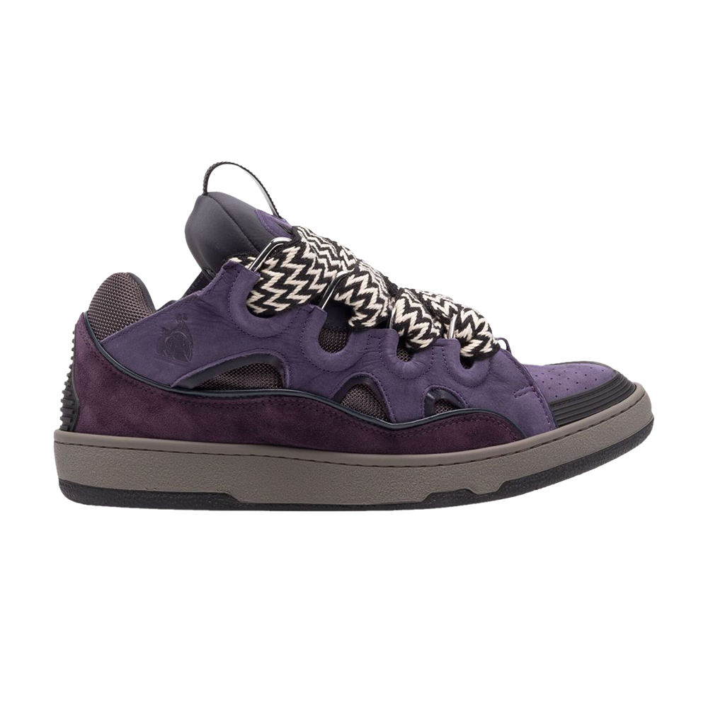 Pre-owned Lanvin Curb Sneaker 'grape' In Purple