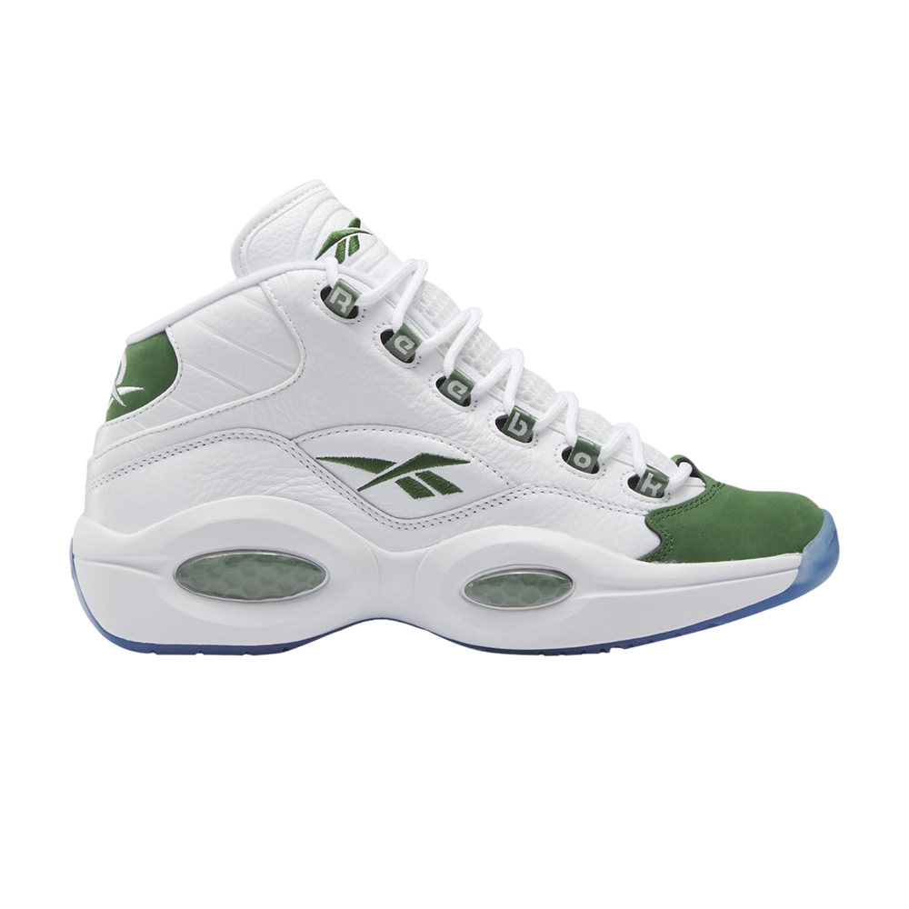Pre-owned Reebok Question Mid 'ncaa Pack - Michigan State' 2023 In White