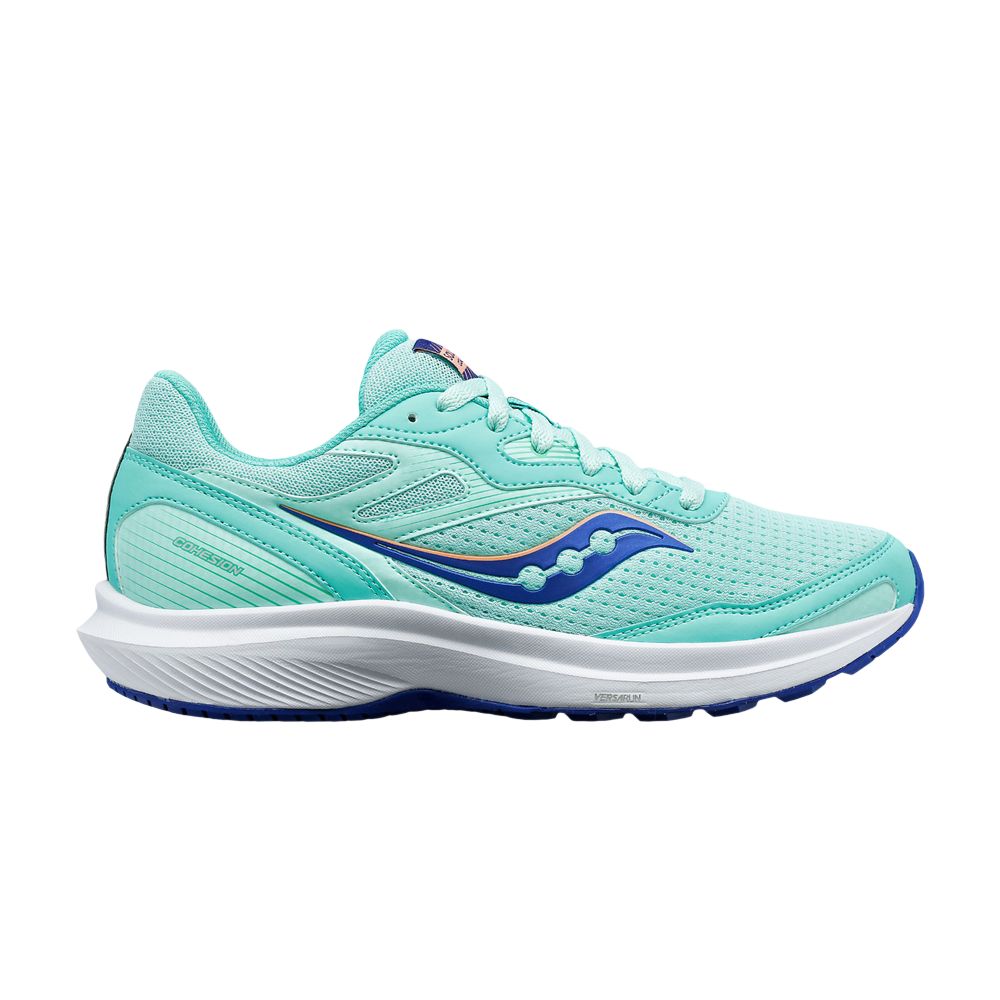 Click to view more detailed imagery on our partner's website Pre-owned Saucony Wmns Cohesion 16 'atmos Lapis' In Green