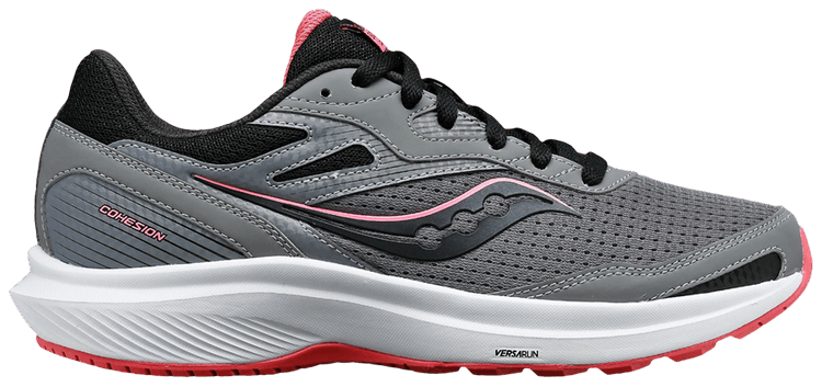 Saucony Wmns Cohesion 16 Wide Charcoal Petal