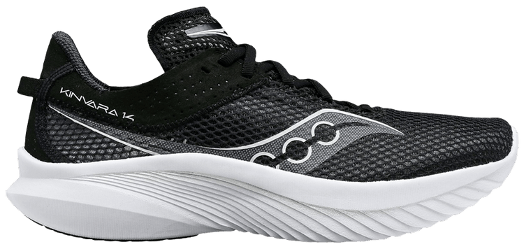 Saucony Wmns Kinvara 14 Wide Black White