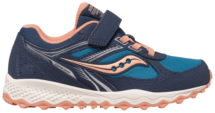 Saucony Cohesion TR14 AC Big Kid Navy Coral