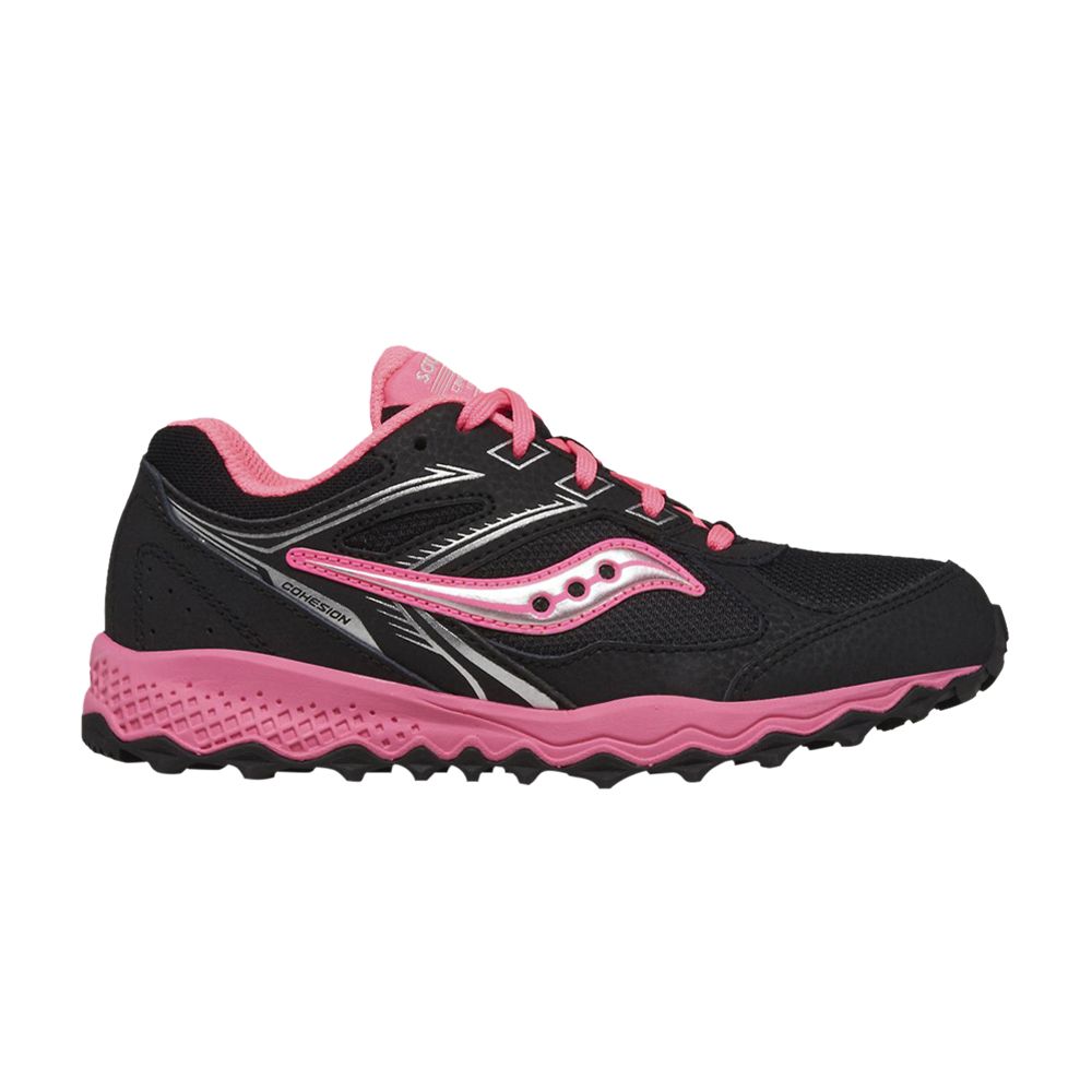 Pre-owned Saucony Cohesion Tr14 Lace Big Kid 'black Pink' | Kid's Size 1.5