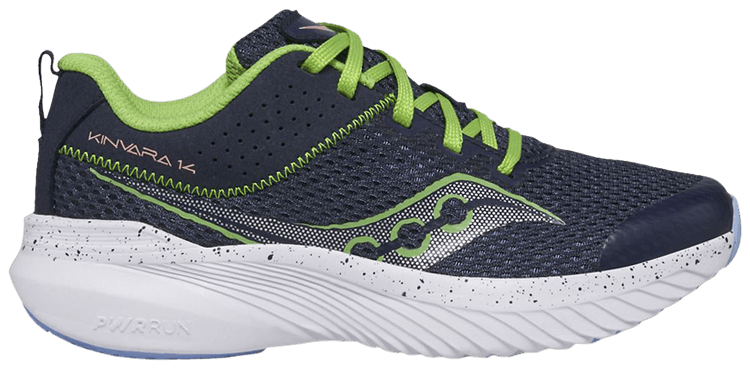 Saucony Kinvara 14 Big Kid Navy Green
