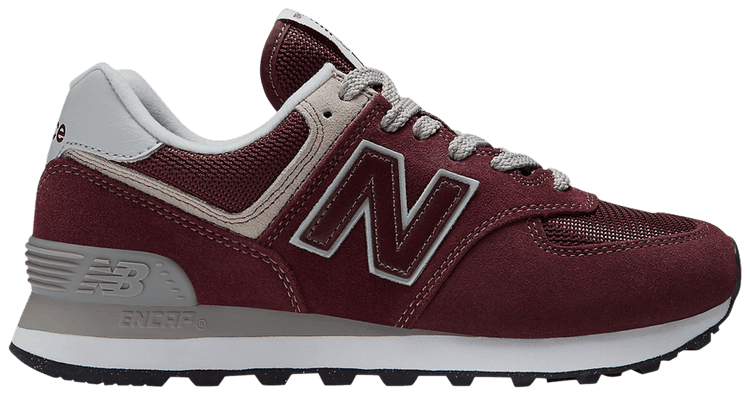 New Balance Wmns 574 Wide Core Pack   Burgundy