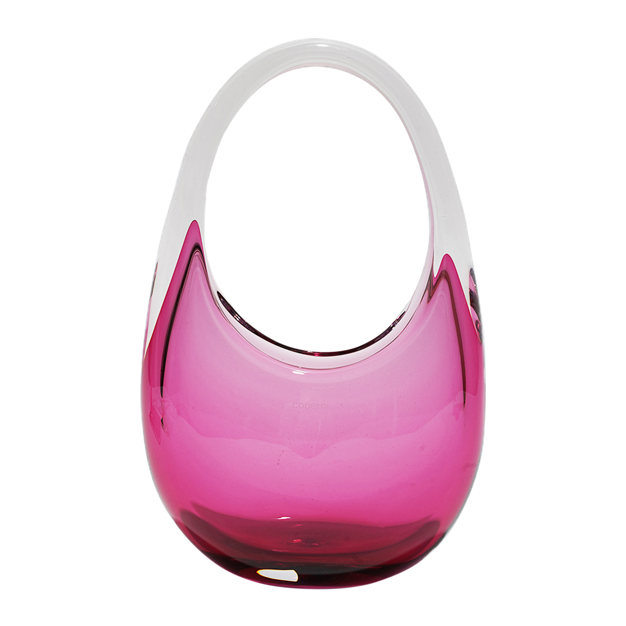Pre-owned Coperni Glass Mini Swipe 'glass Pink'