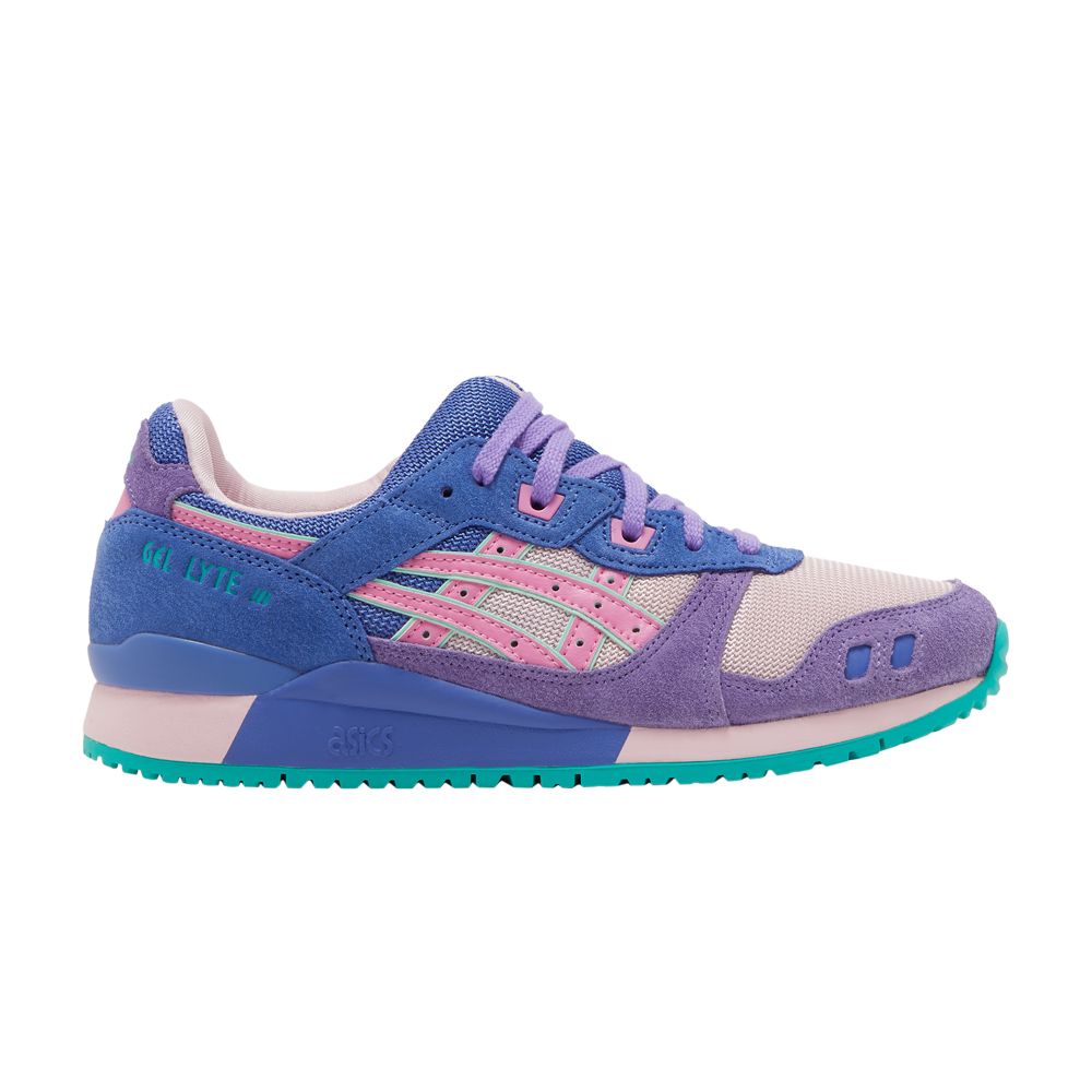 Pre-owned Asics Gel Lyte 3 Og 'cotton Candy Bubblegum' In Purple