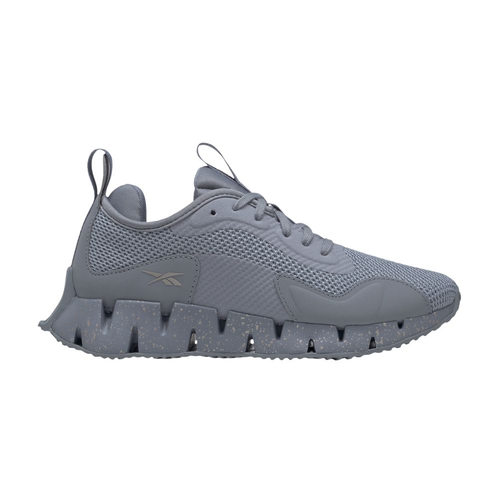 Pre-owned Reebok Wmns Zig Dynamica 'cold Grey Rose Gold' | Women's Size 5.5 In Gray