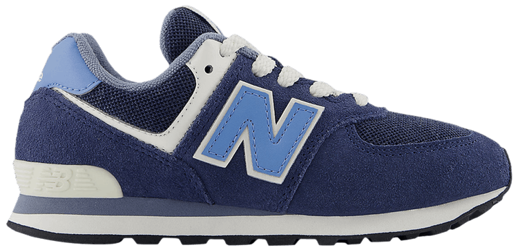 New Balance 574 Little Kid NB Athletics   Navy