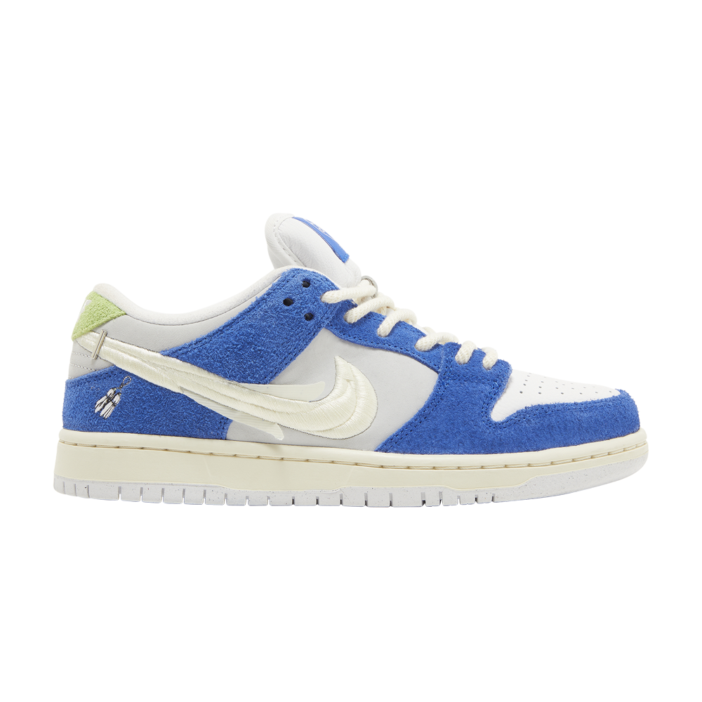 Pre-owned Nike Fly Streetwear X Dunk Low Pro Sb 'gardenia' In Blue