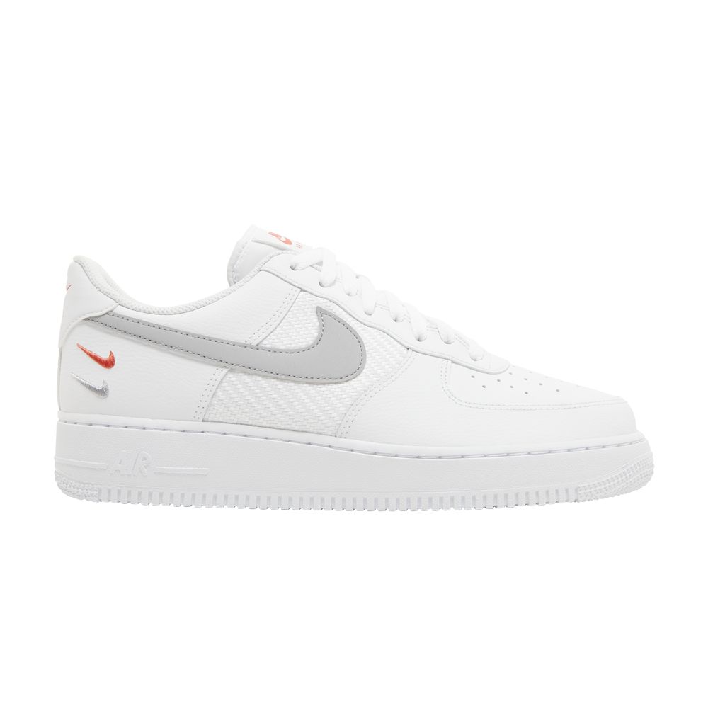 NIKE AIR FORCE 1 '07 'DOUBLE SWOOSH - WHITE PICANTE'