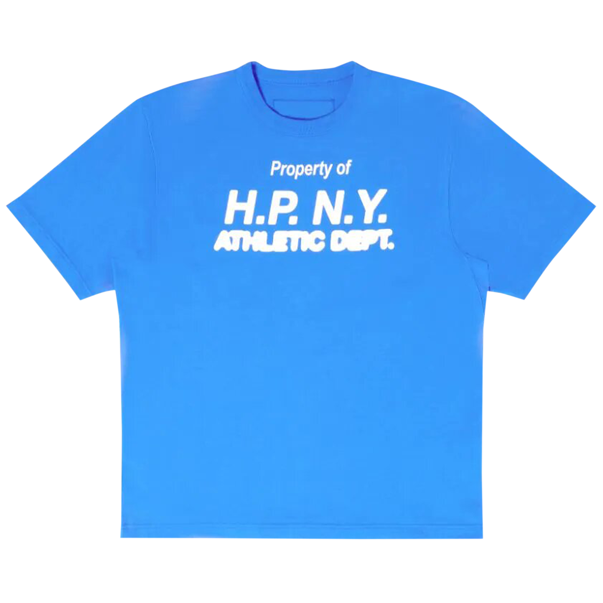 Pre-owned Heron Preston Slogan Print T-shirt 'blue'