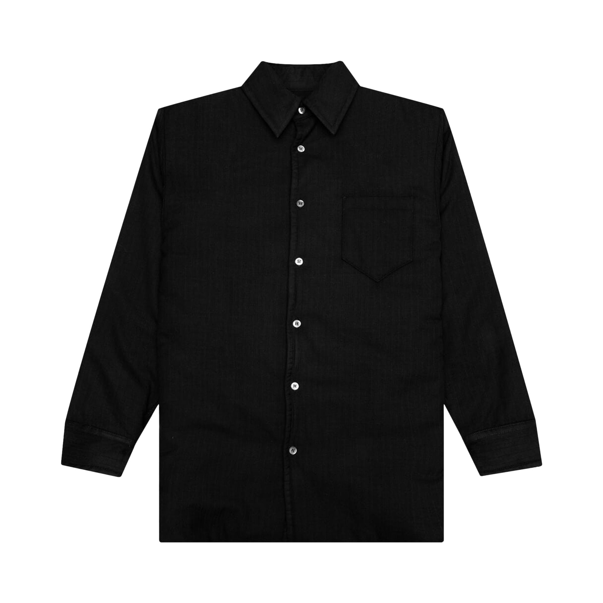 Pre-owned Maison Margiela Long-sleeve Shirt 'black' | Men's Size 36
