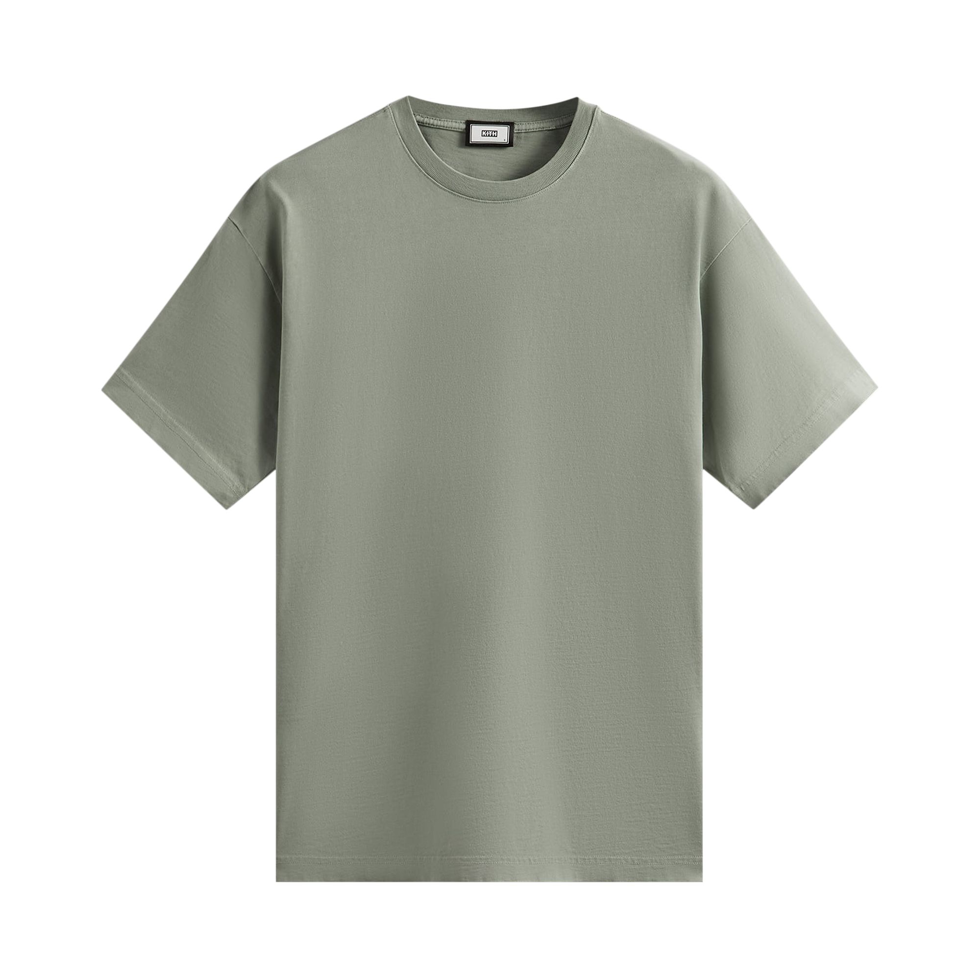 Pre-owned Kith 101 Vintage Tee 'tinge' | Green | Men's Size S