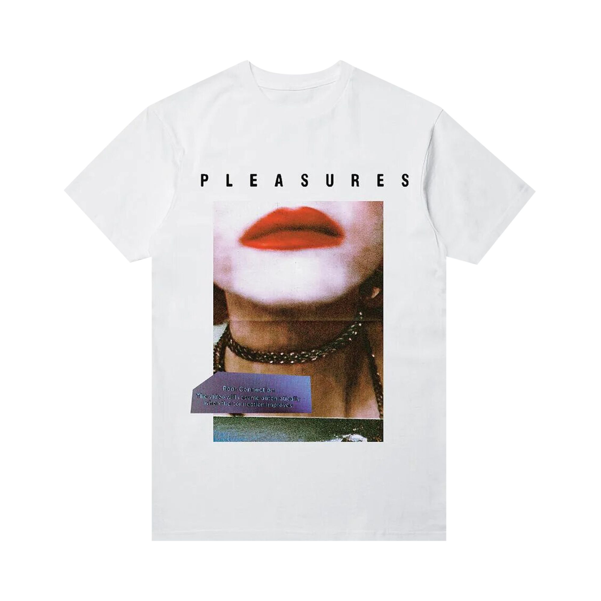 Pleasures Poor Connection T-Shirt 'White' | Men's Size L