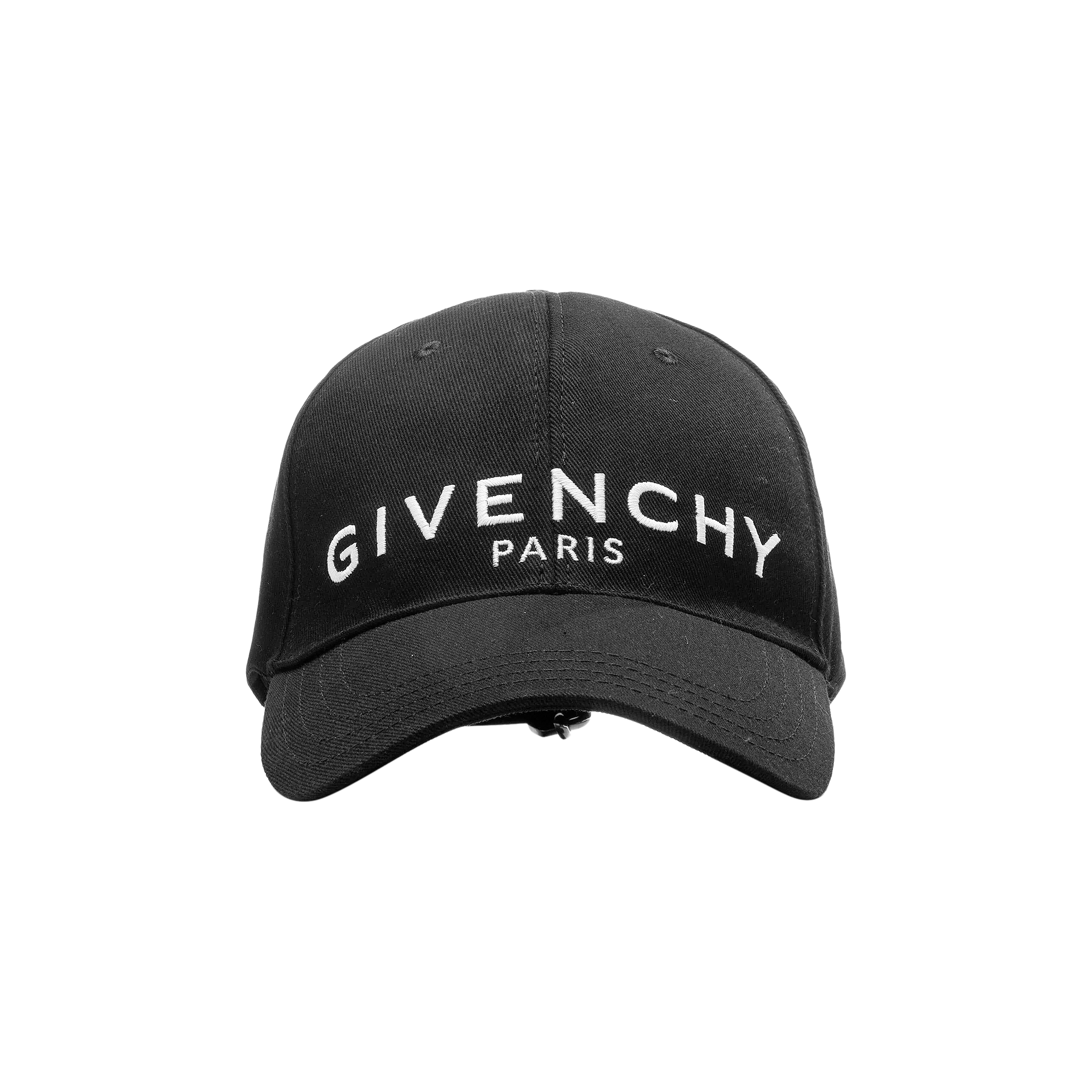 Pre-owned Givenchy Embroidered Logo Cap 'black'
