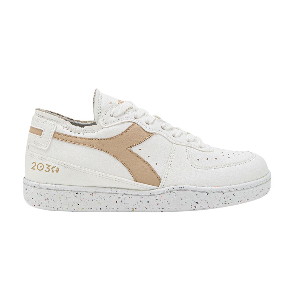 Pre-owned Diadora Mi Basket Row Cut '2030 - Bianco Warm Sand' In White