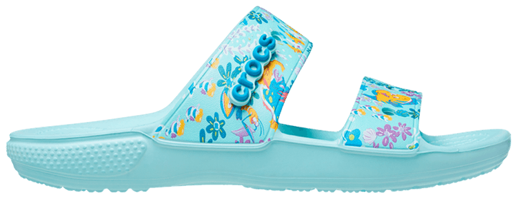 The Little Mermaid x Vera Bradley x Crocs Classic Sandal Under the Sea