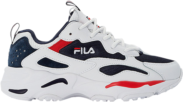 Ray Tracer Kids 'White Navy Red'