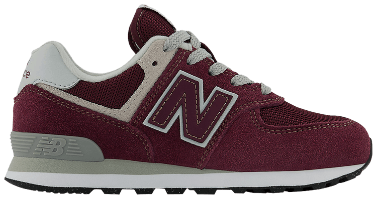 New Balance 574 Little Kid Wide Core Pack Burgundy