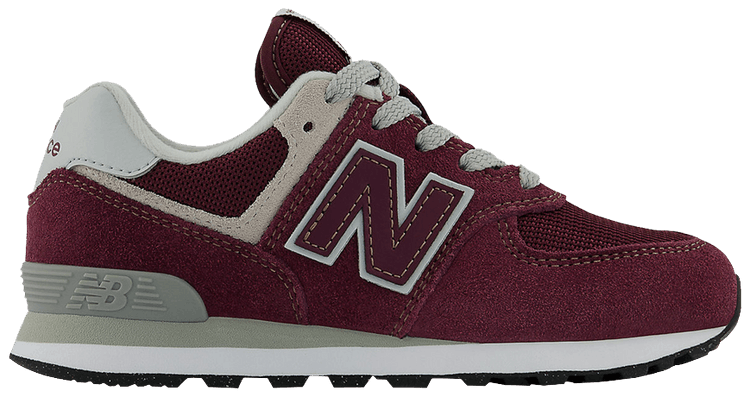 New Balance 574 Little Kid Core Pack   Burgundy