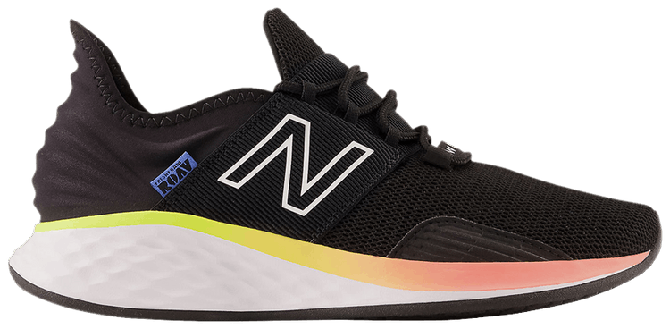 New Balance Wmns Fresh Foam Roav Wide Black Blaze Orange