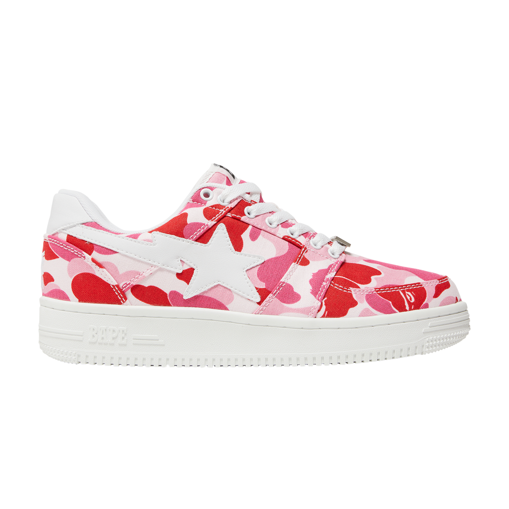 Pre-owned Bape Sta Low 'abc Camo - Pink'